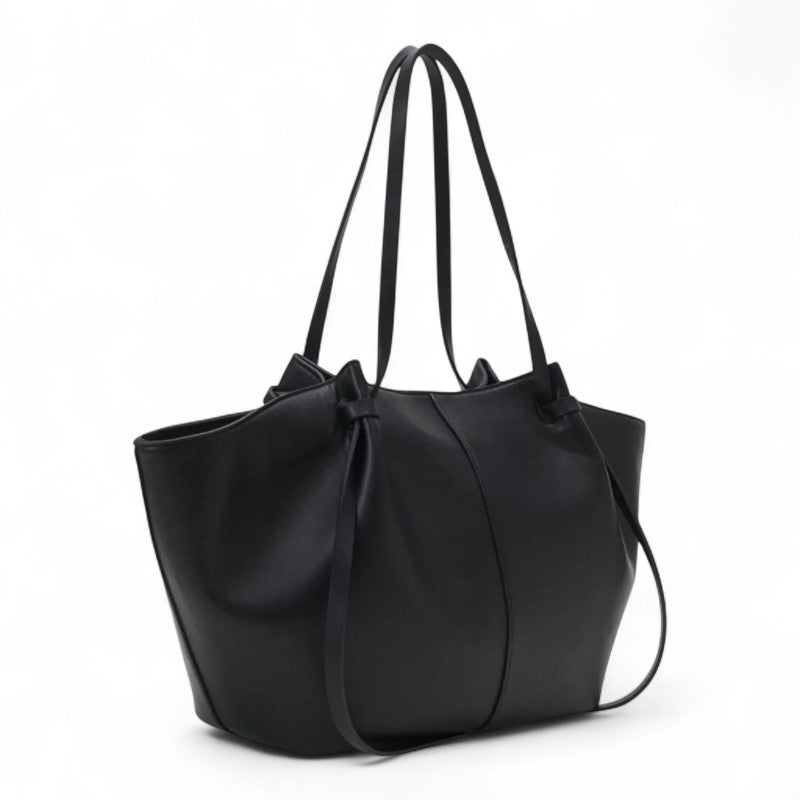 Tote Bag for Work & Uni – Large Vegan Leather Shoulder Bag – Vi