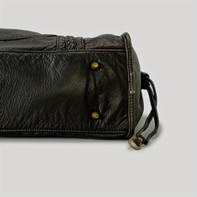 Vintage Tote Bag for School & Work, Shoulder Bag – Harper