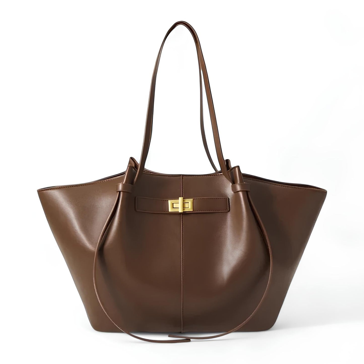 Tote Bag for Work & Uni – Large Vegan Leather Shoulder Bag – Vi