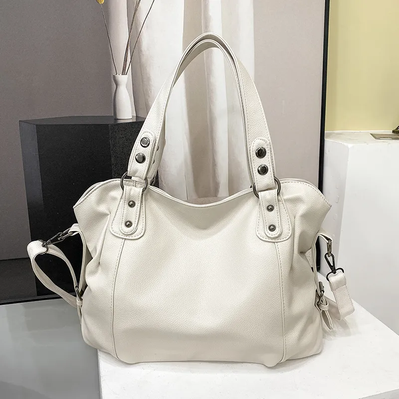 Tote Bag with Detachable Strap - Chloe