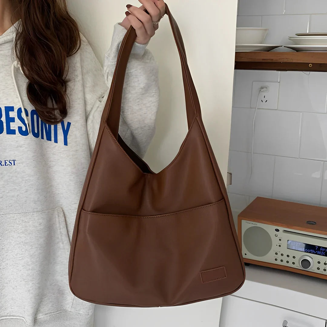 Smooth leather Everyday bag, Tote Bag - Lua