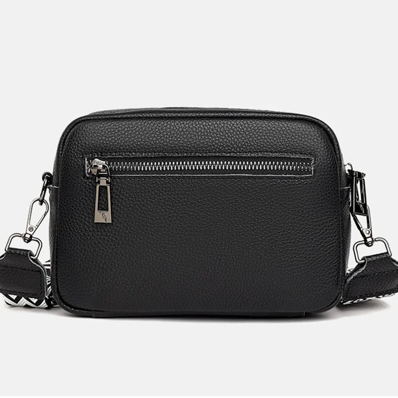 Crossbody Bag with Patterned Strap – Emma