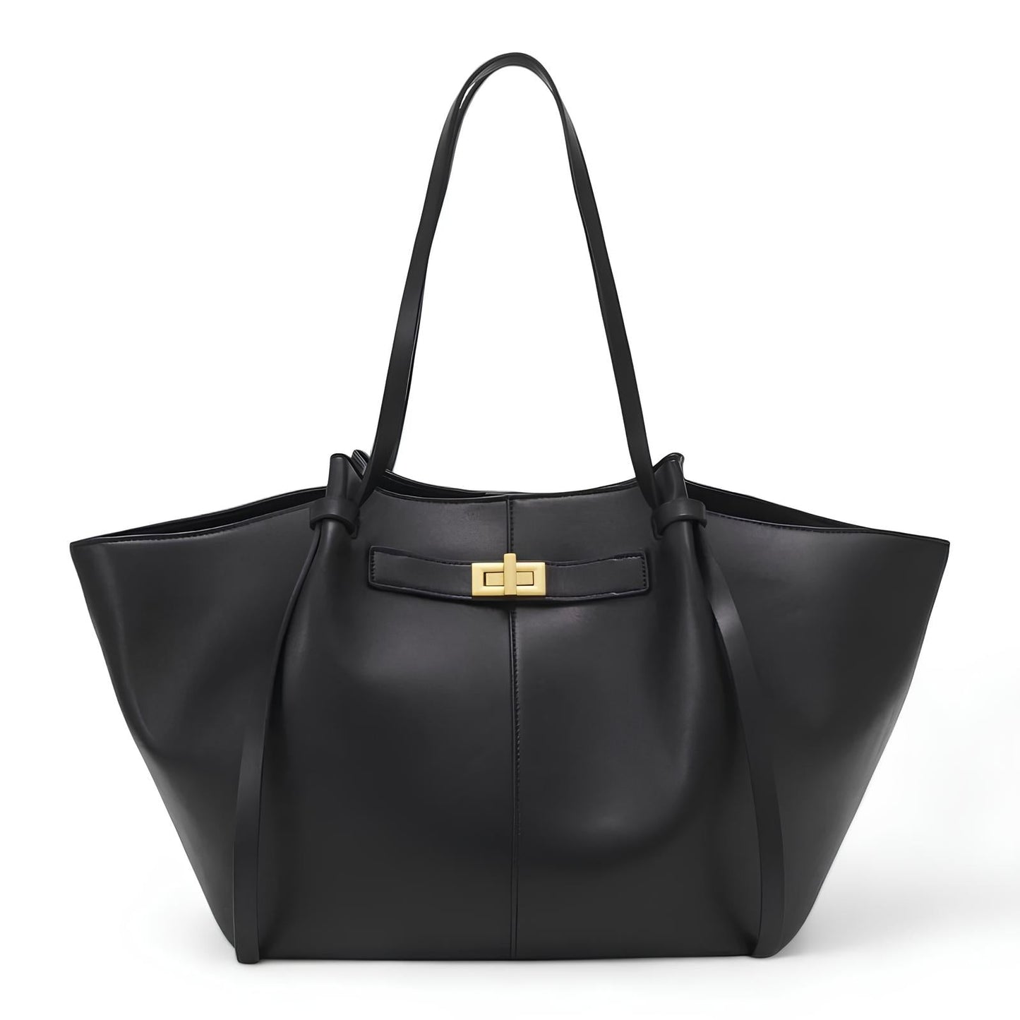 Tote Bag for Work & Uni – Large Vegan Leather Shoulder Bag – Vi